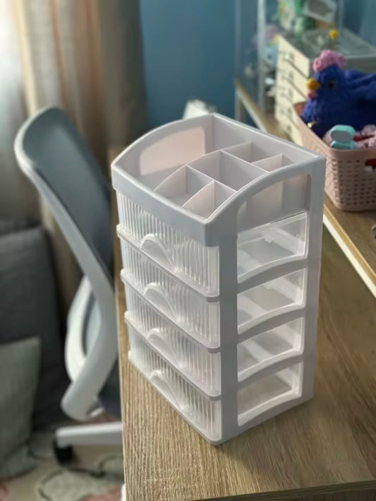 Transparent Drawer Storage Organizer for Jewelry & Skincare