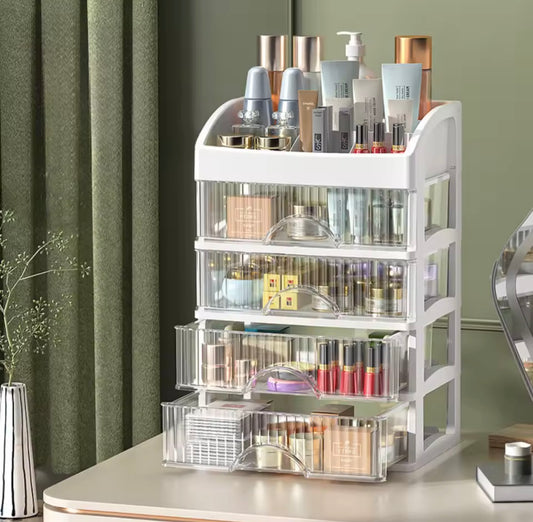 Transparent Drawer Storage Organizer for Jewelry & Skincare
